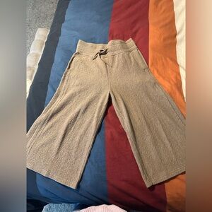 Lululemon wide leg spa pants size 8